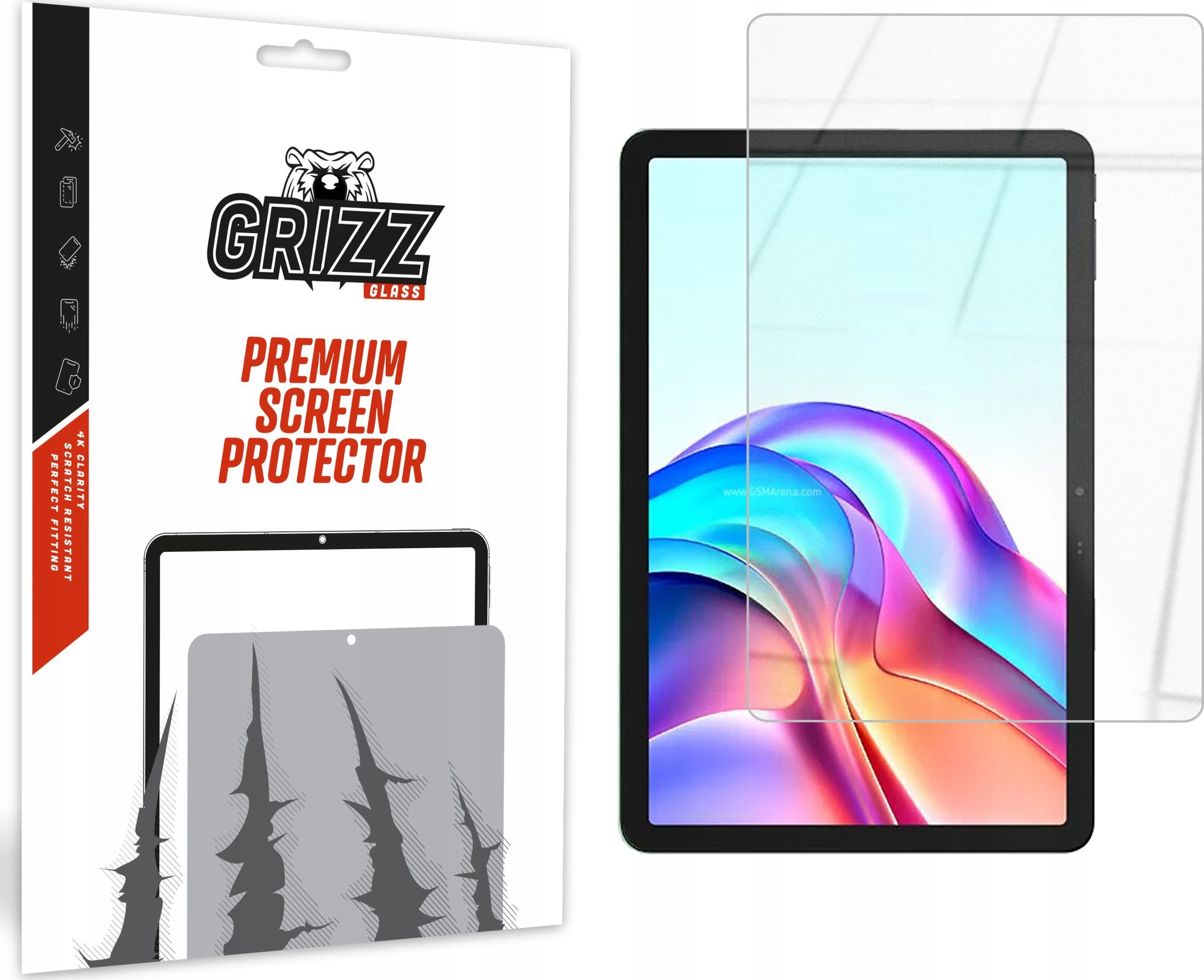 Szkło hybrydowe GrizzGlass HybridGlass do Tecno Megapad 11