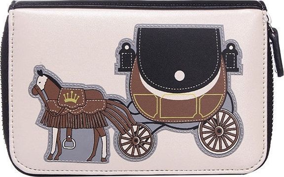 Accessorize Me Portfel z nadrukiem dla dziewczynki Kareta02