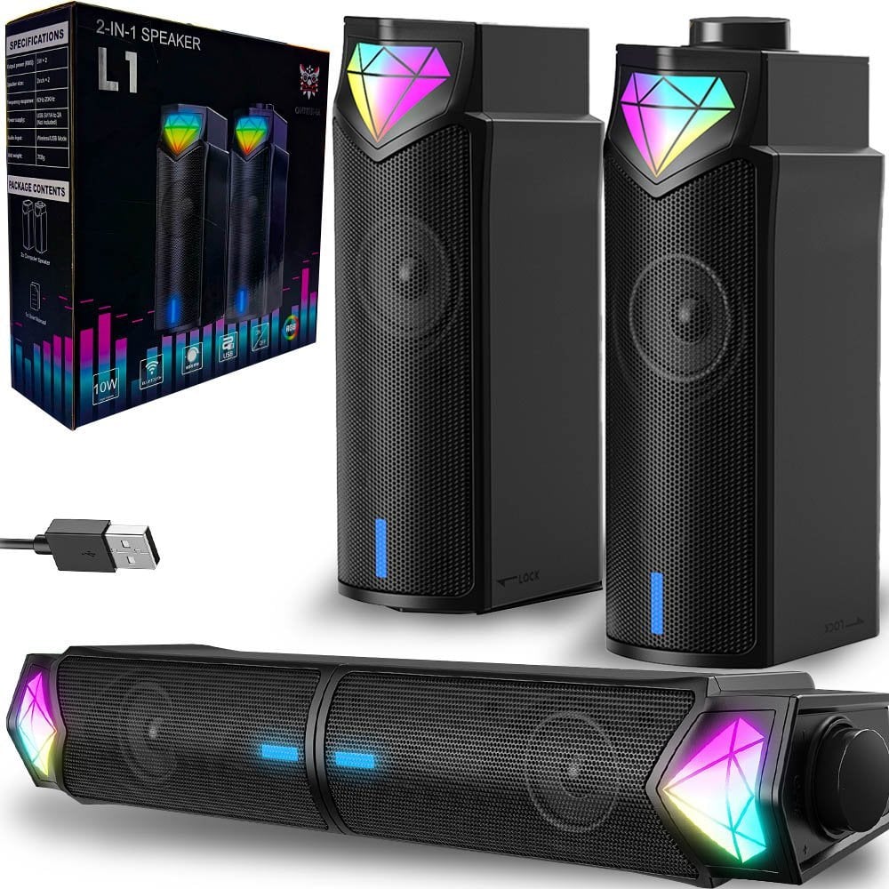 Głośniki komputerowe Onikuma Głośniki gamingowe Onikuma L1 czarny