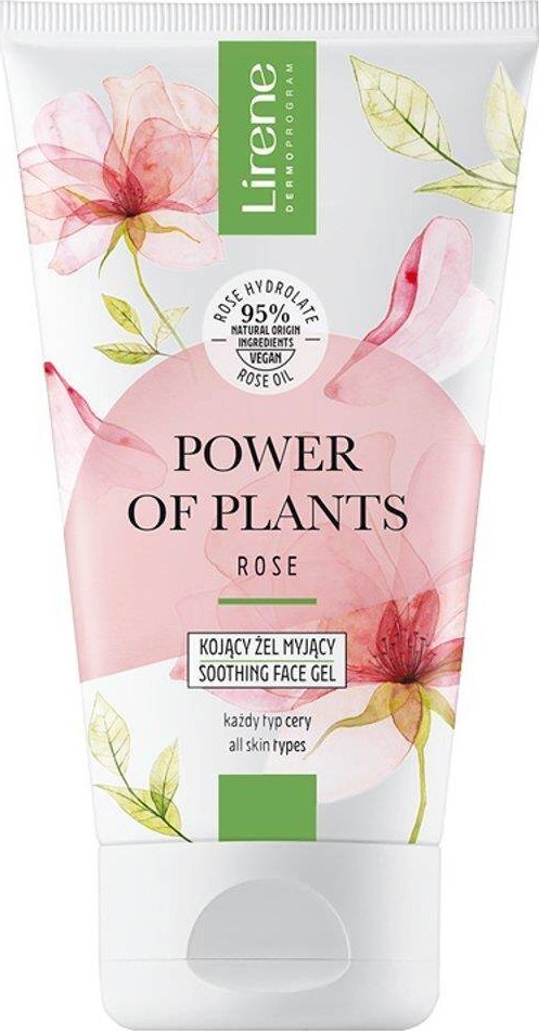 Lirene Power of Plants Kojący żel myjący - Róża 150ml