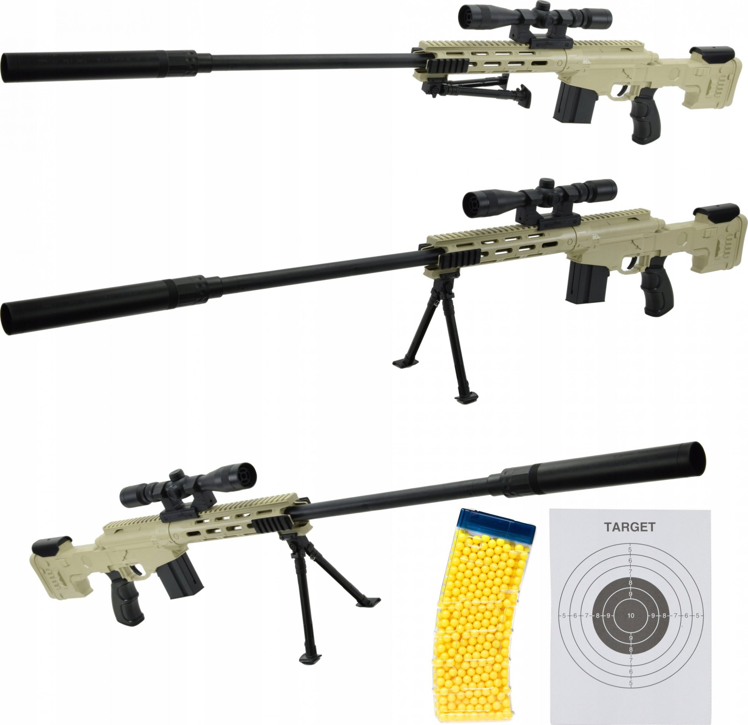 Skleplolki KARABIN PISTOLET NA KULKI GRATIS 800 KULEK TARCZA