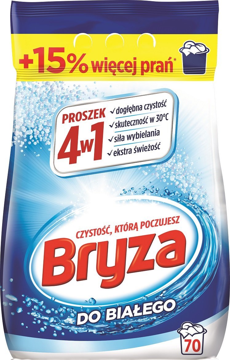 Bryza Proszek do prania białych ubrań White 4w1 4,55 kg