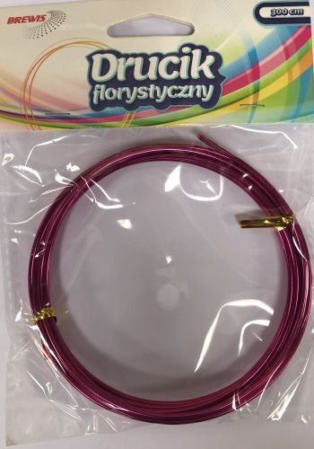 BREWIS Drucik Florystyczny 3m DF6 różowy Brewis