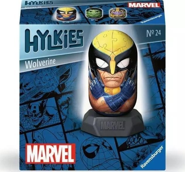 Puzzle 3D Hylkies: Wolverine