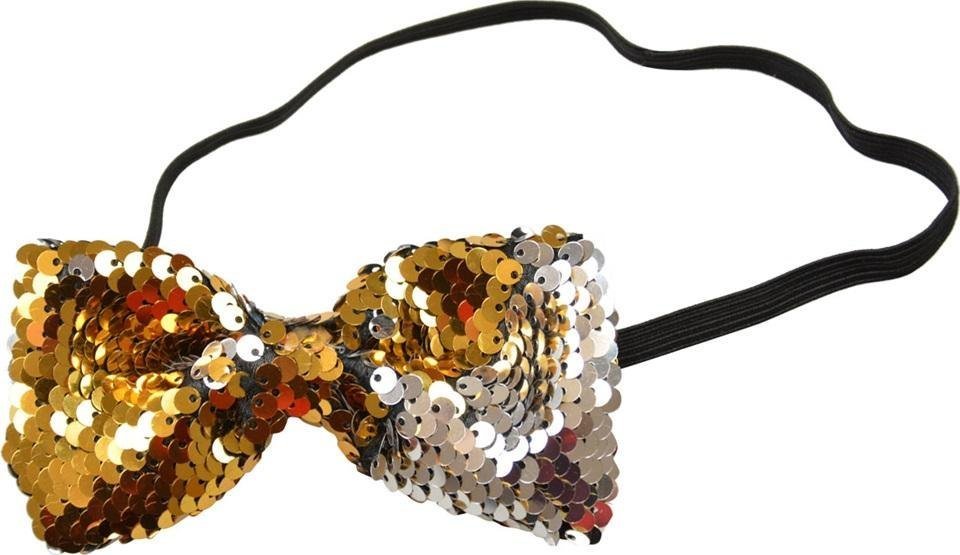 Muszka disco z cekinami dwustronnymi