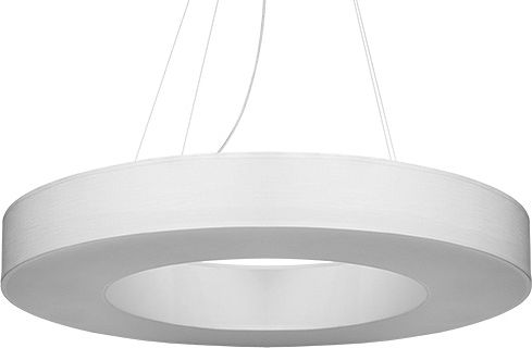 Lampa wisząca Lumes Biały minimalistyczny żyrandol nad stół - EX695-Saturni