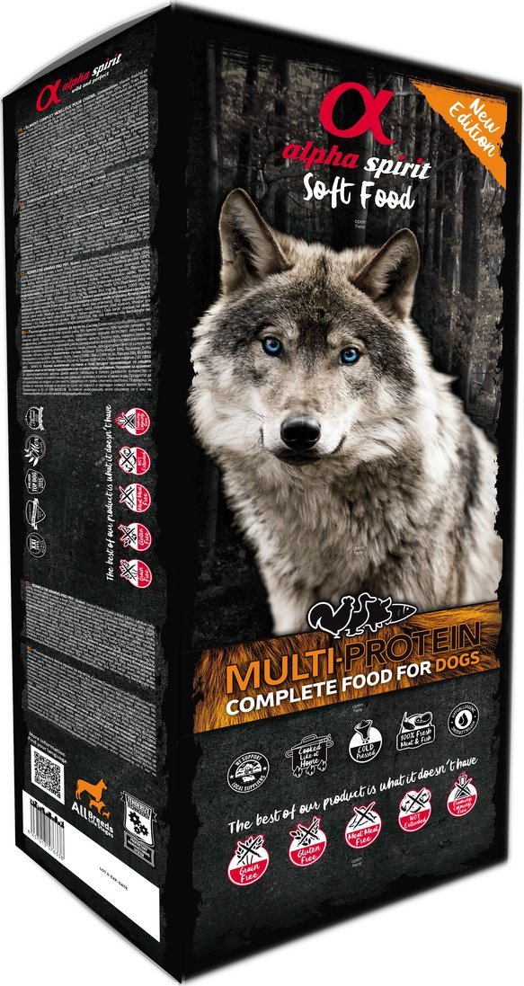 Alpha Spirit Karma półmiękka dla psa Multiprotein (dorosły) 9 kg