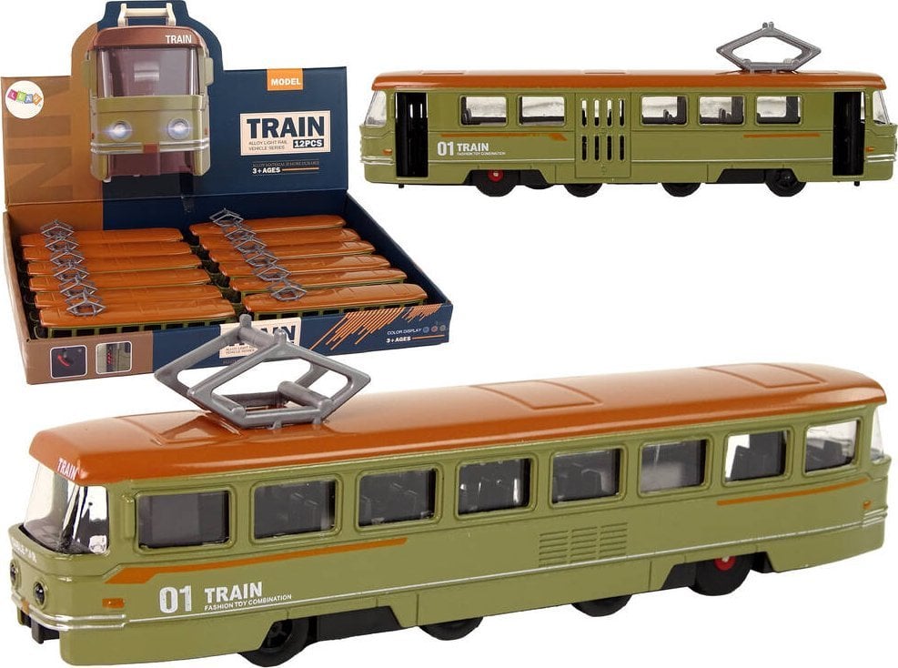 Pociąg Napęd Frykcyjny Dźwięki Metalowy Zielony