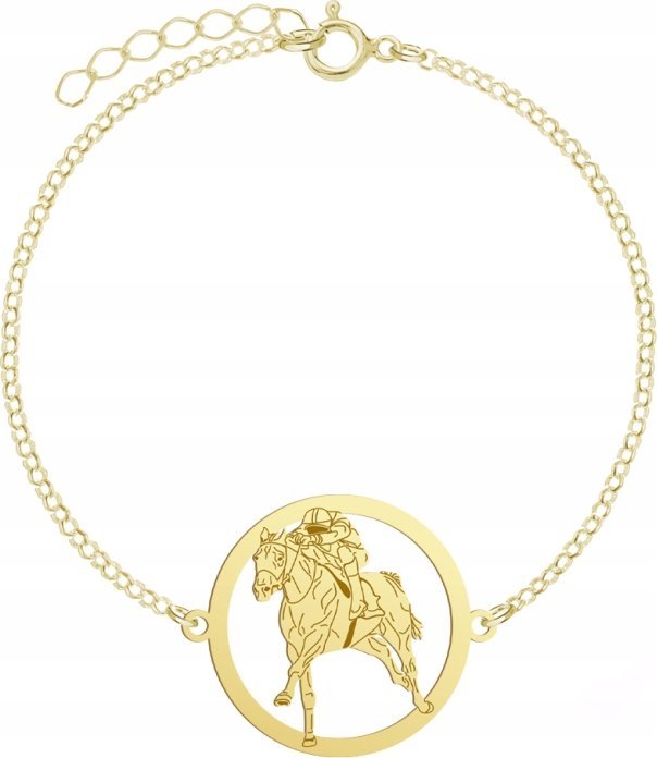Radziszewska Jewellery Pozłacana Bransoletka Dżokej GRAWER GRATIS