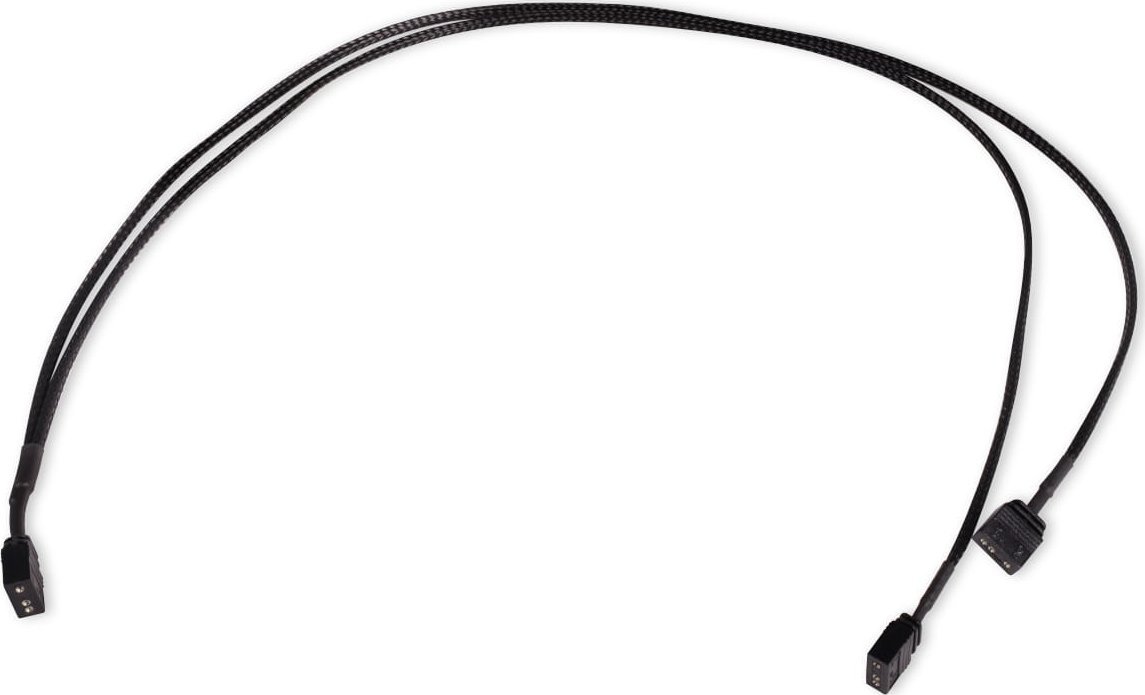 Alphacool Alphacool Y-Splitter aRGB 3-Pin auf 3x 3-Pin 60cm - schwarz