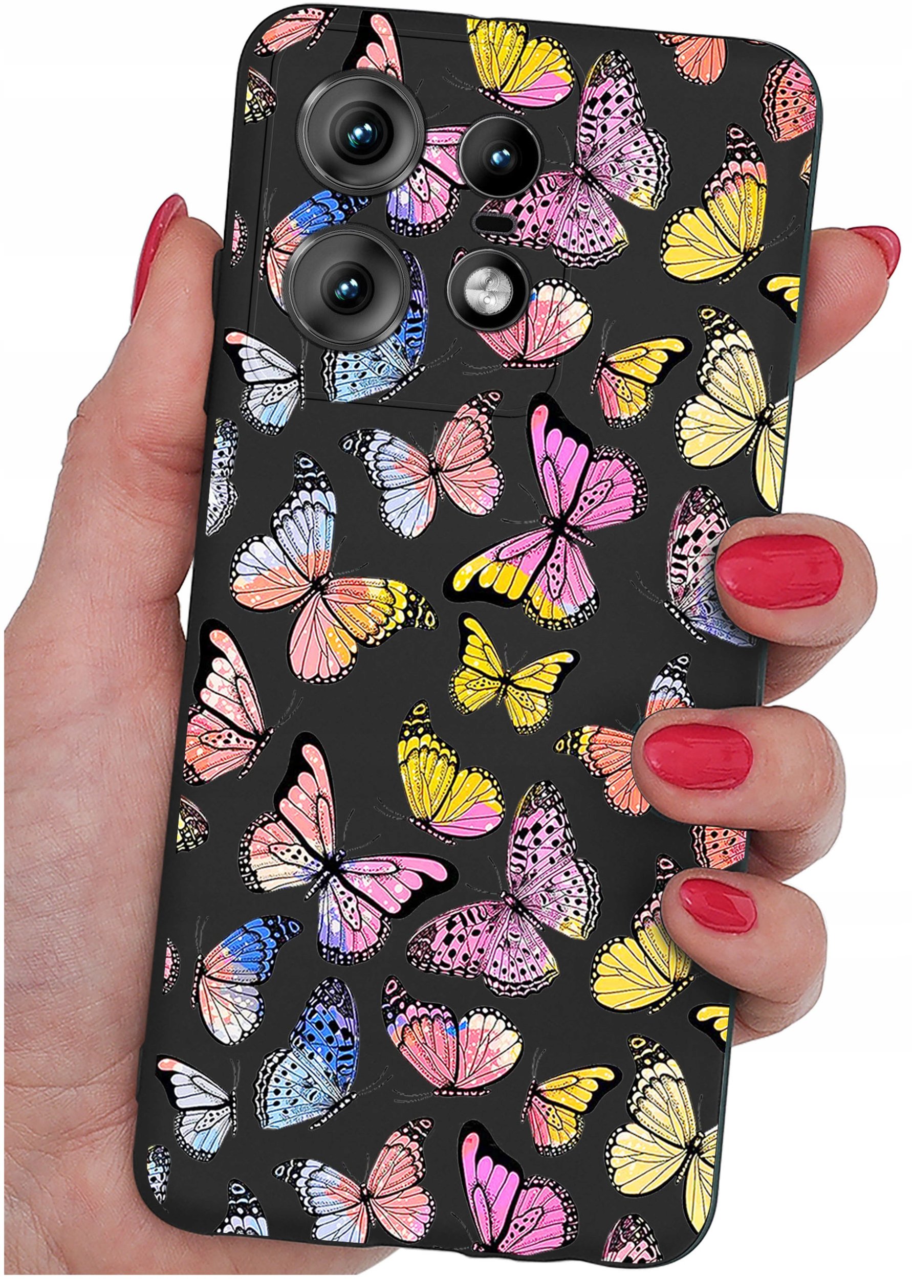 Etui do Motorola Moto EDGE 50 Pro WZORY |SILIKONOWE MATT CASE