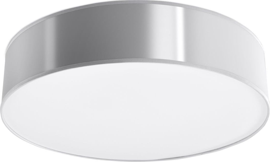 Lampa sufitowa Lumes Plafon okrągły biurowy E779-Arens -szary