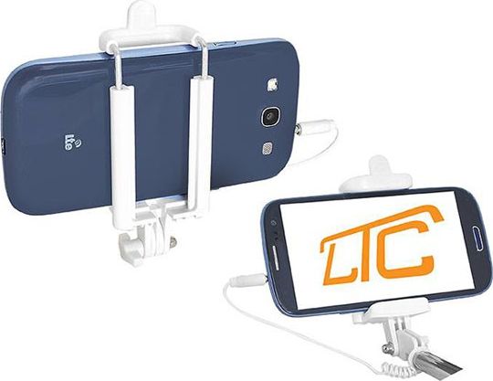 UCHWYT DO TELEFONU SELFIE STICK CZARNY Z WYZWALACZEM