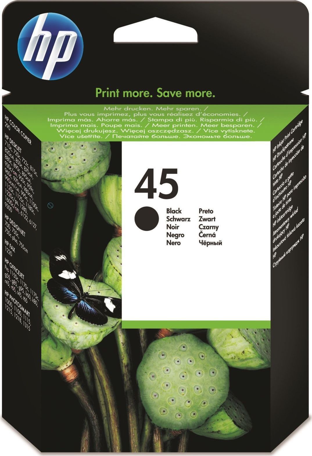 Tusz HP HP Tusz nr 45 51645AE Black 42ml