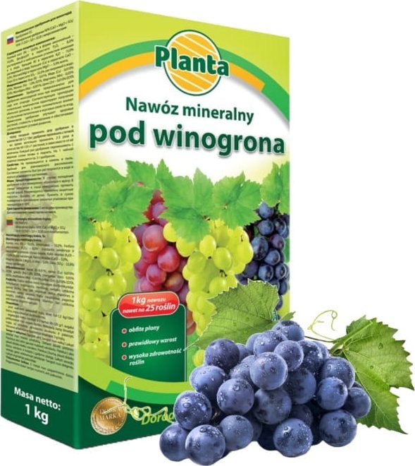 Nawóz mineralny do winorośli 1kg Pod winogrona