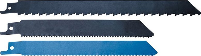 Wolfcraft Zestaw 3 brzeszczotów szablastych Wolfcraft - drewno, metal, tworzywo