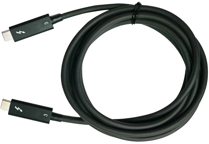 Qnap Kabel Thunderbolt 1,5 M 40 Gbit/S czarny (CABTBT315M40G)