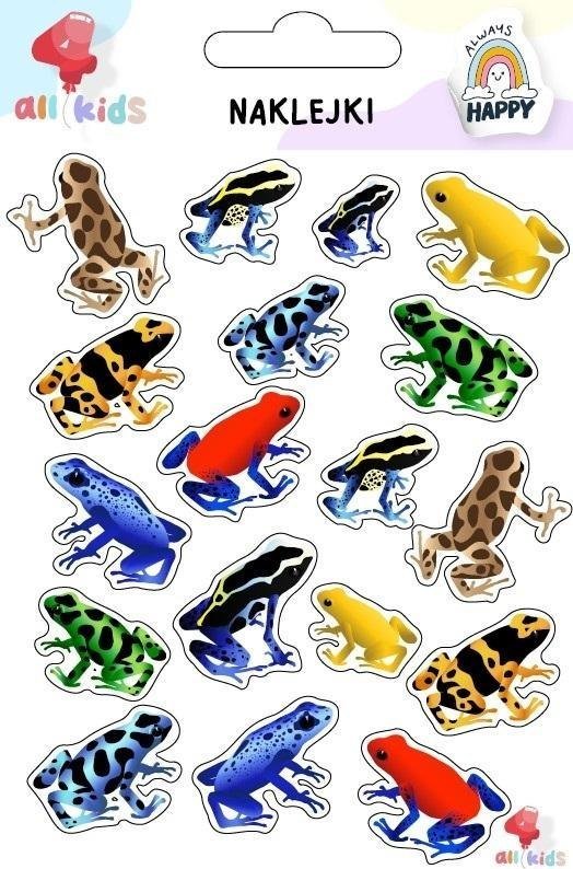 Naklejki dla dzieci Żaby