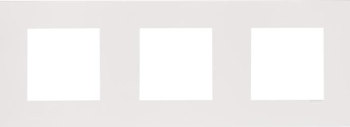 Efapel EFAPEL QUADRO45 RAMKA 3-KROTNA BIAŁY 45930 KBR
