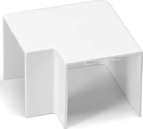 Aigostar Kwadratowa listwa z PVC płaska gięta biała 40 * 40 mm 4 szt. Kwadratowa listwa z PVC płaska gięta biała 40 * 40 mm 4 szt.