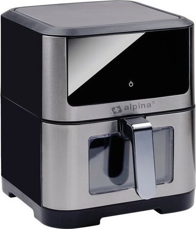 Alpina frytkownica beztłuszczowa 8 litrów cyfrowy wyświetlacz Airfryer