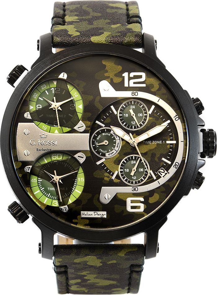 Zegarek Gino Rossi Zegarek męski G. Rossi TEZER-11706A2-8H1