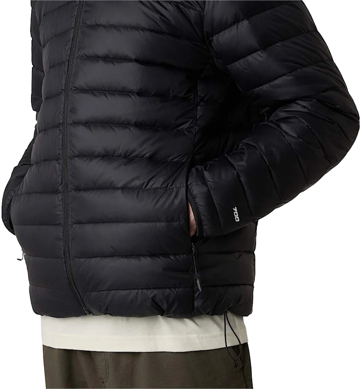 The North Face Classic Down Hooded Jacket NF0A8D1TJK31 Czarne L