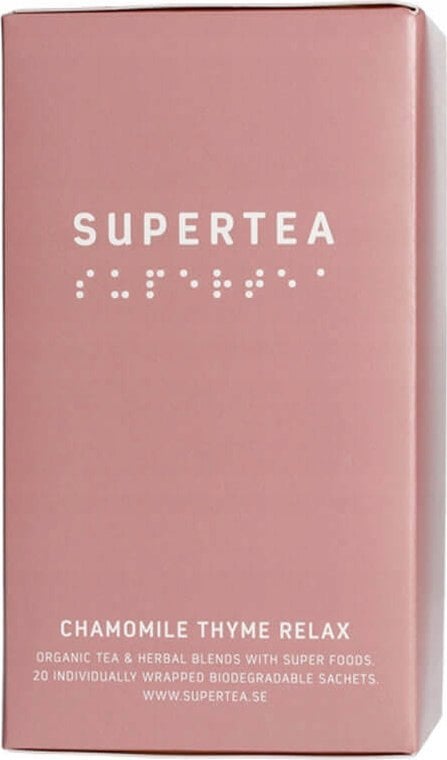 Teministeriet Herbata Supertea Chamomile Thyme Relax 20 Torebek