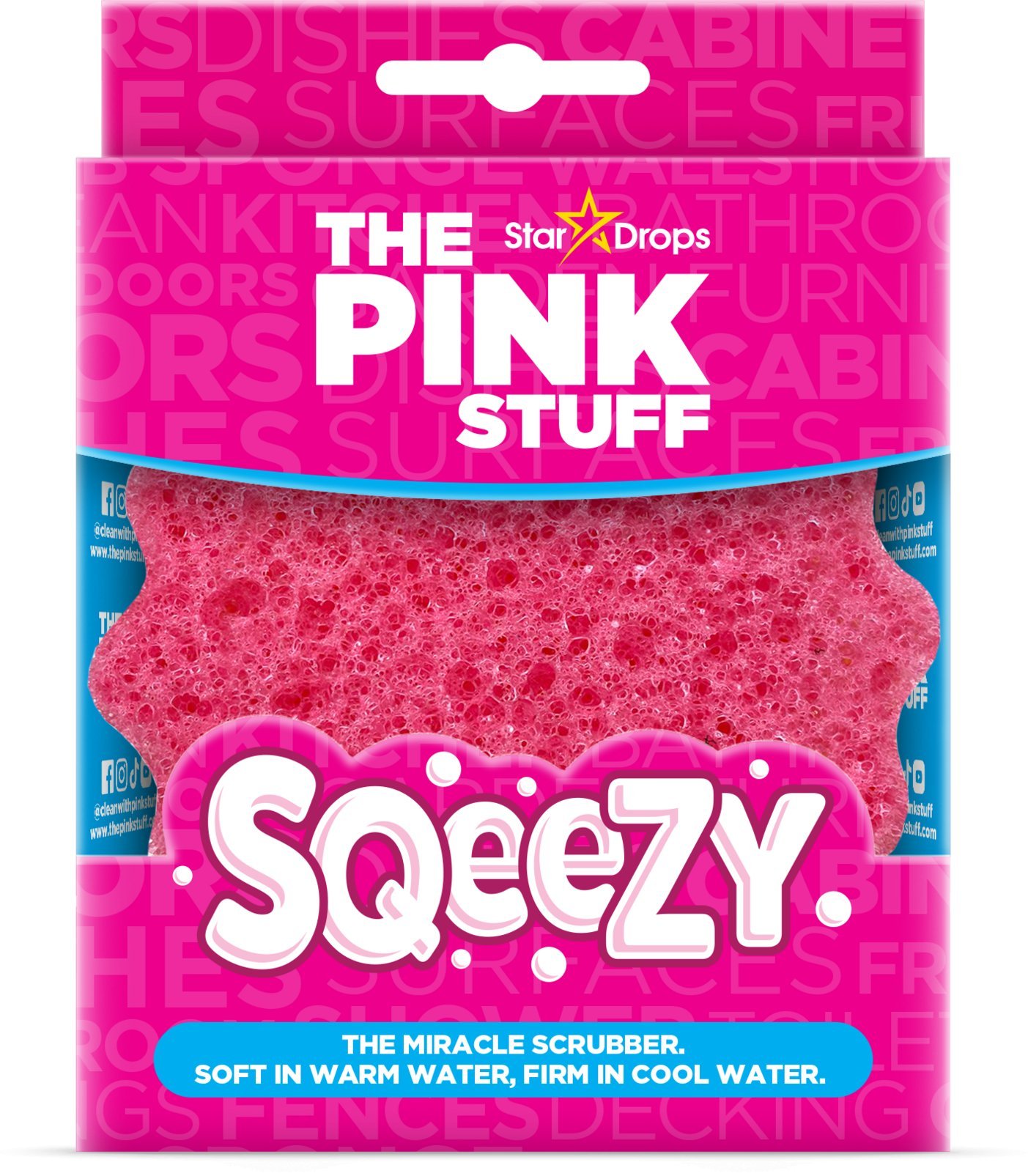 SPONGE THE PINK STUFF