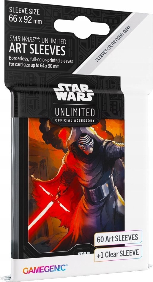 Gamegenic Gamegenic: Star Wars Unlimited - Art Sleeves - Kylo Ren