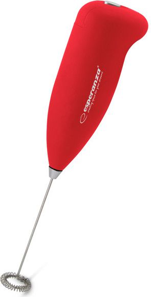Spieniacz do mleka Esperanza Czerwony (EKF001R- 5901299931226)
