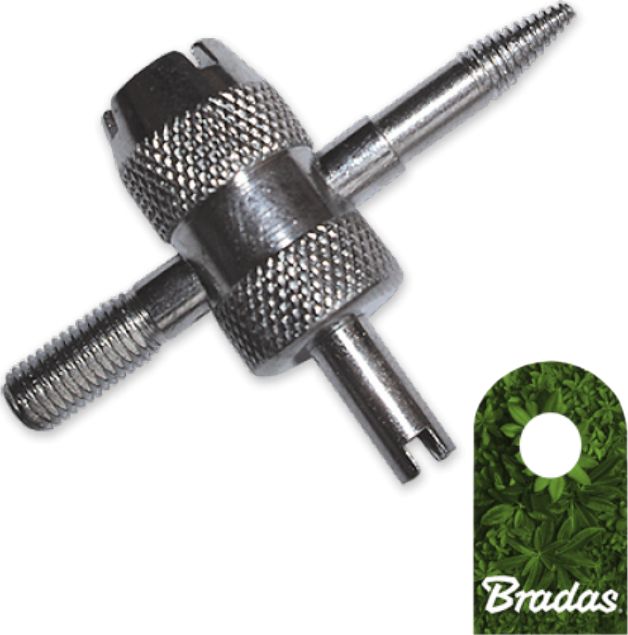 Bradas Kalibrownik gwintownik 4-funkcyjny do wentyli BRADAS 9785
