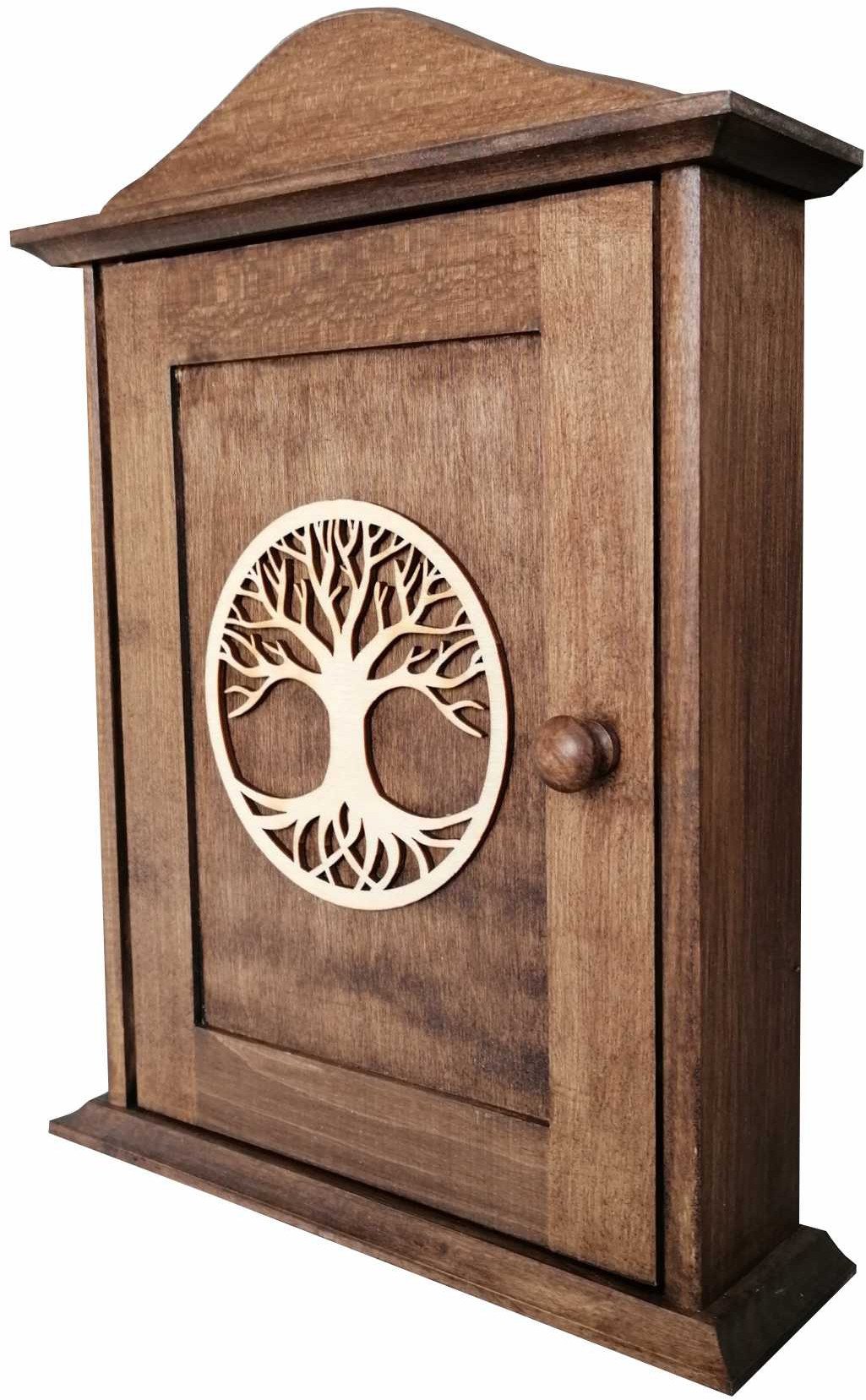 Drewniana Szafka na klucze