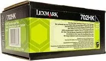 Toner Lexmark Lexmark Toner 702Hk 70C2Hk0 Black 4K Zwrotny