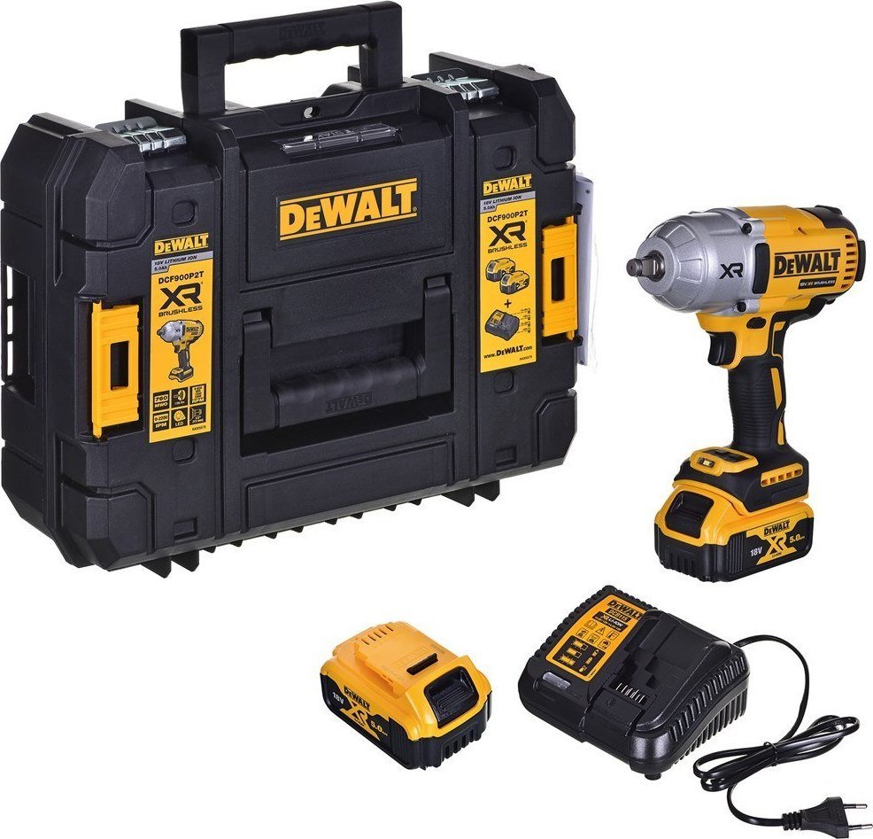 Klucz udarowy Dewalt DCF900P2T 18 V 760 W 1/2"