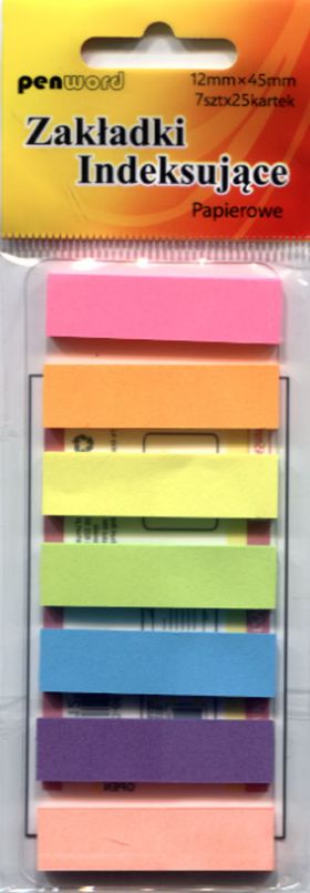 Penword ZakĹ‚adki indeksujÄ…ce papierowe samoprzylepne