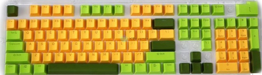 Orlos KEYCAPS Custom - Yellowws