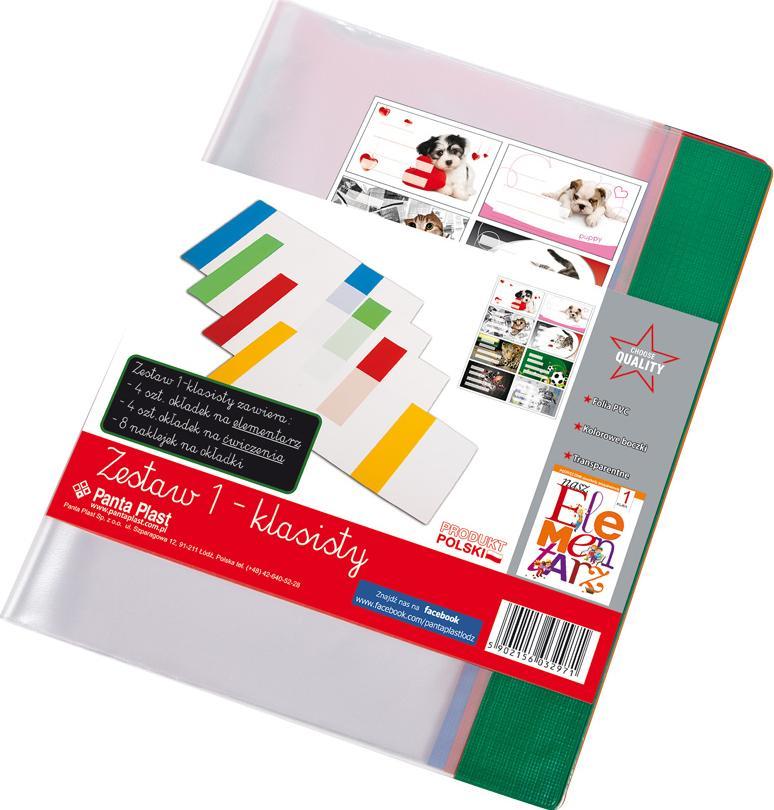 Panta Plast Zestaw okładek podręczniki 1-klasisty
