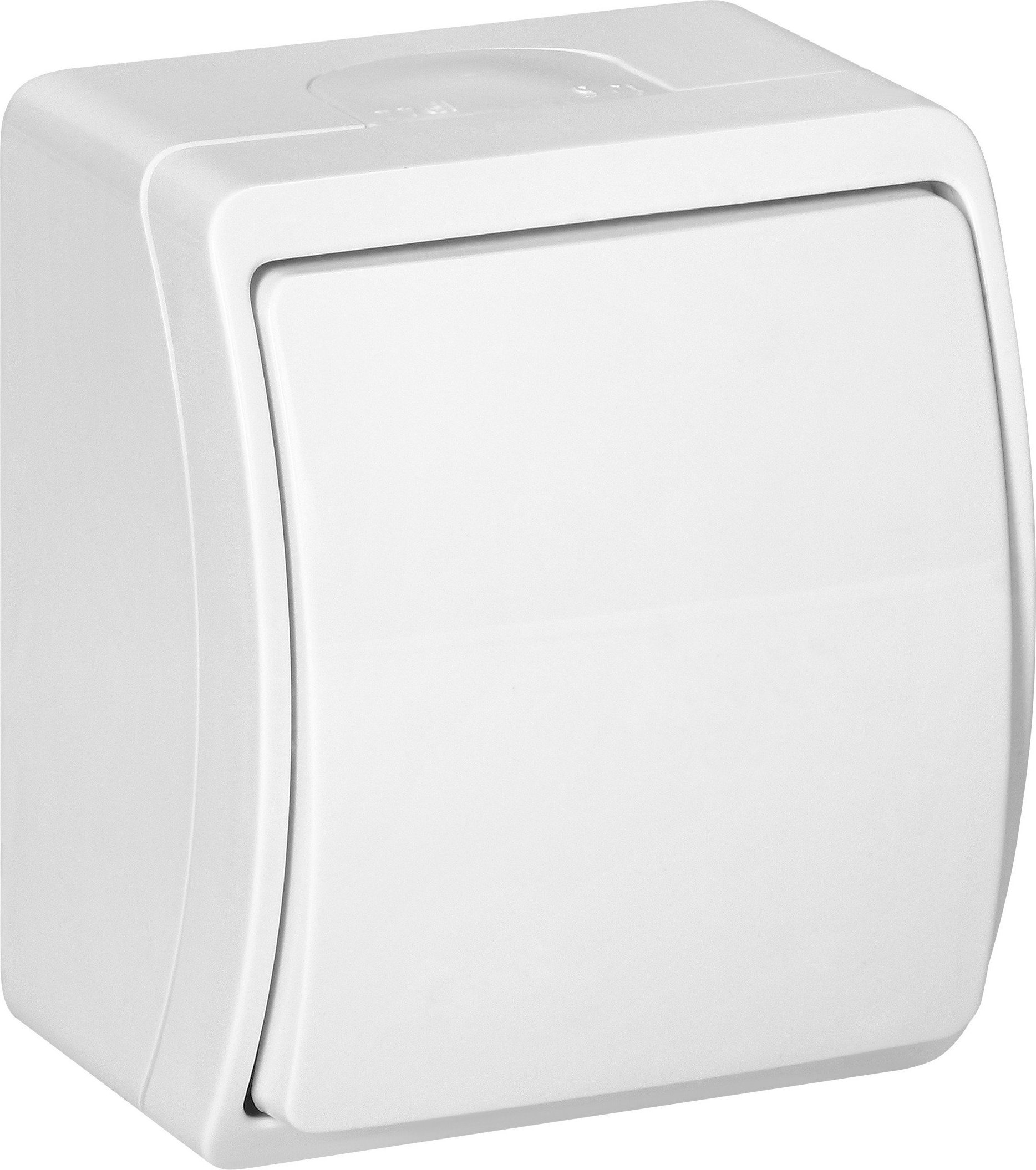 Orno Łącznik jednobiegunowy n/t AQUATIC, IP44, biały