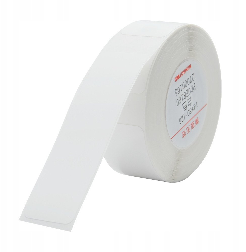NIIMBOT Etykiety Naklejki RFID 14*60mm BIAŁE 110szt do serii D Oryginalne