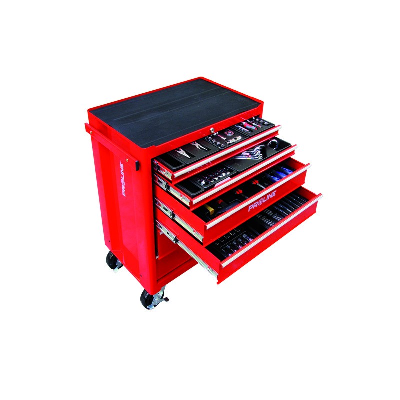 Wózek narzędziowy Pro-Line 5 szuflad z wyposażeniem (33116)