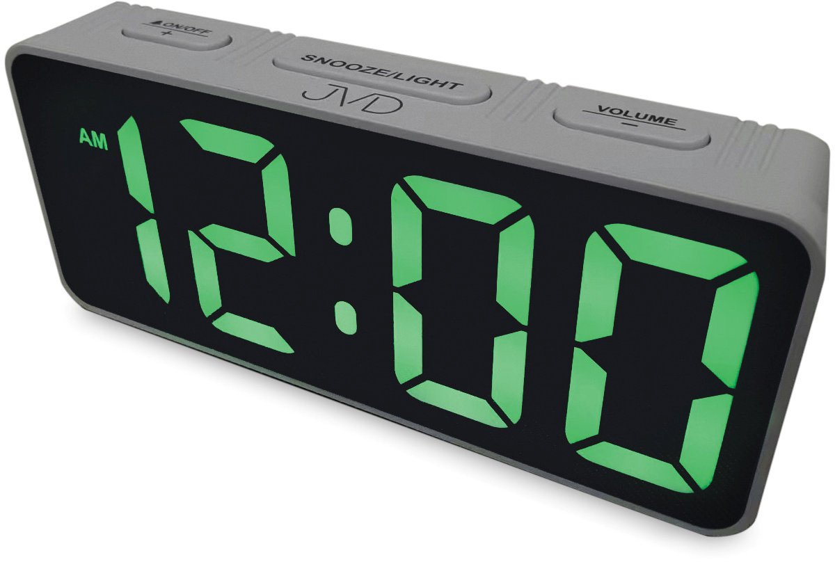 Zegar budzik LED JVD SB524.1 regulacja głośności .