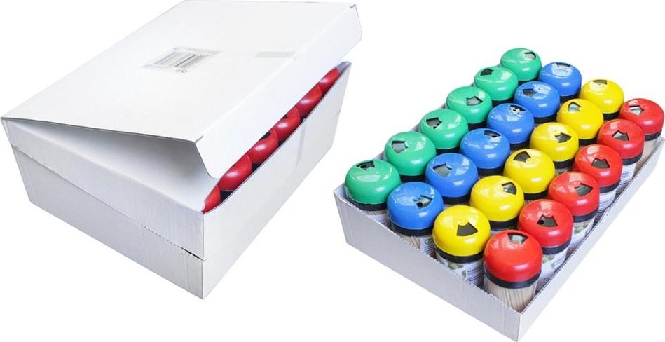 GoDan Wykałaczki w pudełku plastikowym 65x2mm MIX 300szt