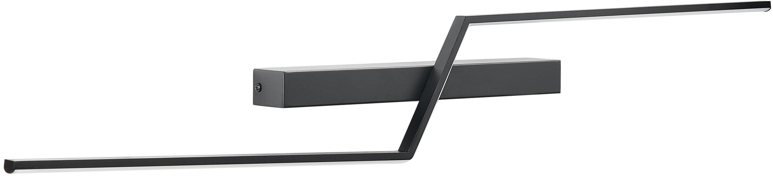 Kinkiet LED obrazowy/łazienkowy NOCEDA Metal Czarny