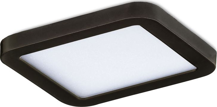 Azzardo Oprawa podtynkowa prostokątna czarna AZzardo SLIM 15 SQUARE pod karton-gips LED AZ2836