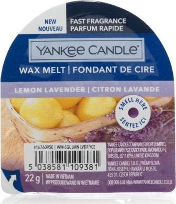 Yankee Candle Yankee Candle Wosk zapachowy Lemon Lavender 22g