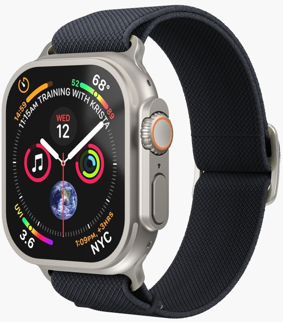 Vonmählen Classic Nylon Loop do Apple Watch 38 | 40 | 41mm One Size - Granatowy (AWS00137)