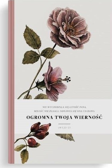 Szaron Notatnik Lux - Nie wyczerpała się - Róża