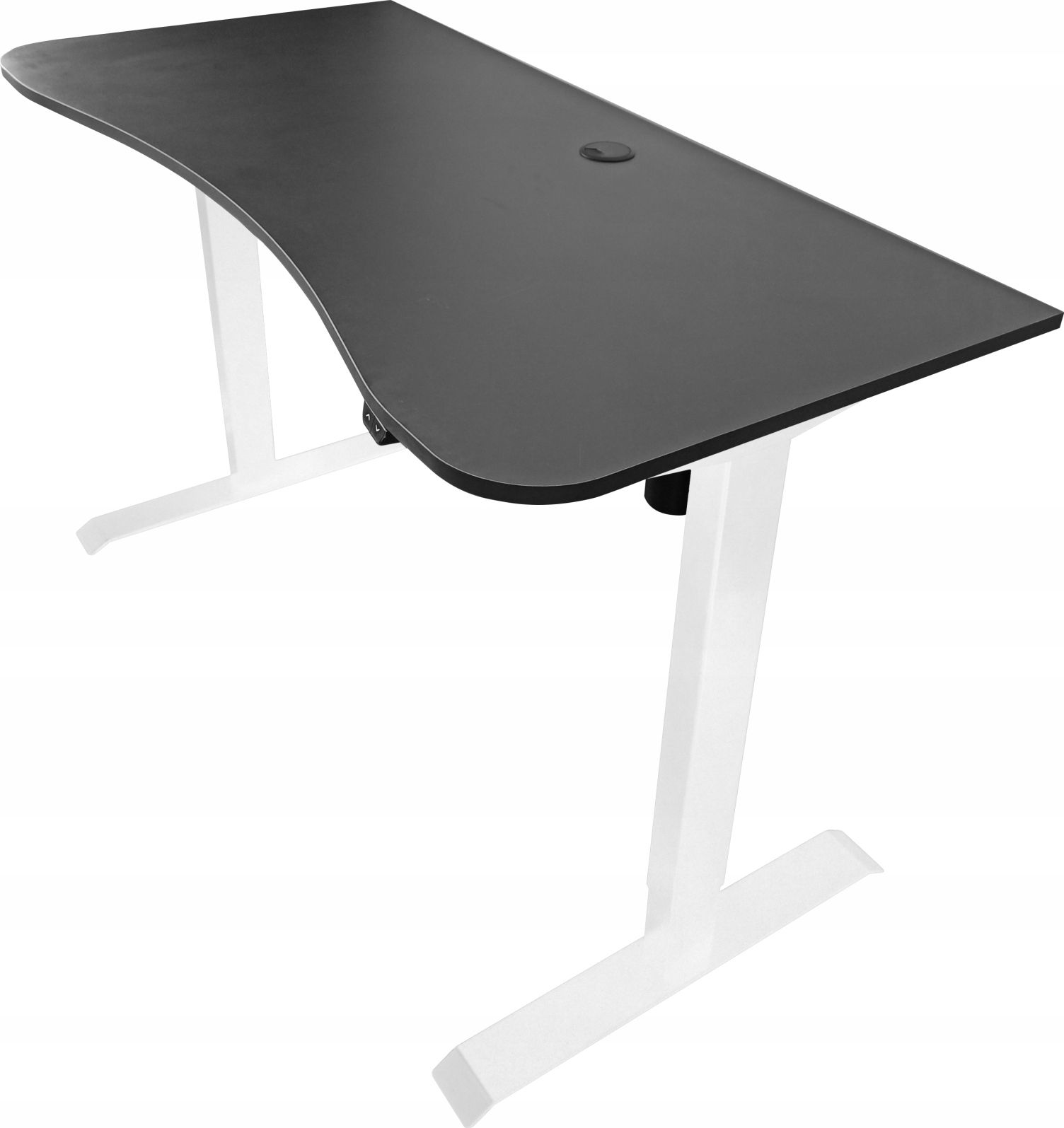 Biurko Zdesk BC-114W-Po/B Biało-Czarne 138 cm x 68 cm