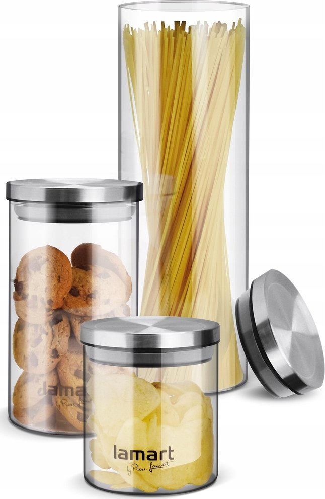 Lamart POJEMNIK LT 6025 PEUT 3 SZT SŁOIKI